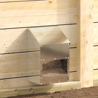 Kanali feeder Hõbedane 21 x 16 x 33 cm Tsinkteras