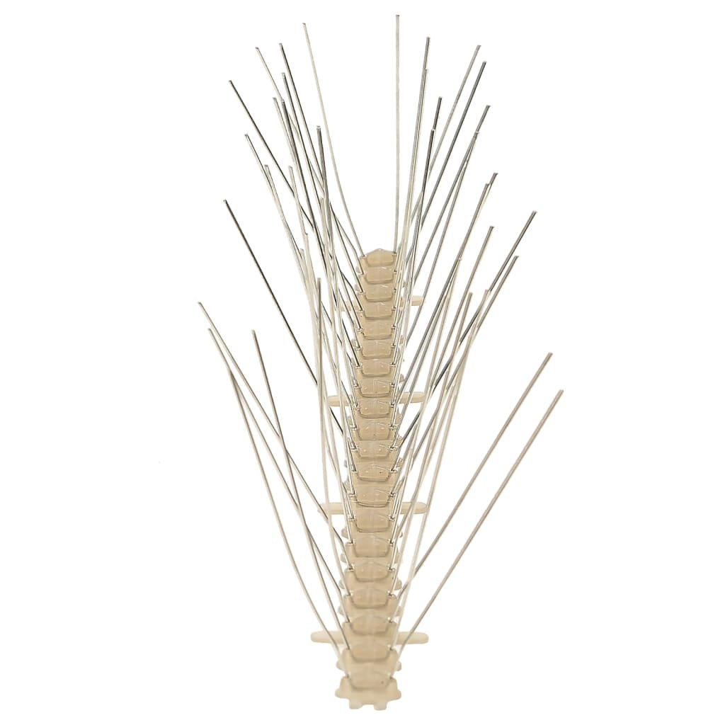 Комплект пластиковых птичьих шипов в 4 ряда, 20 шт, 10 м