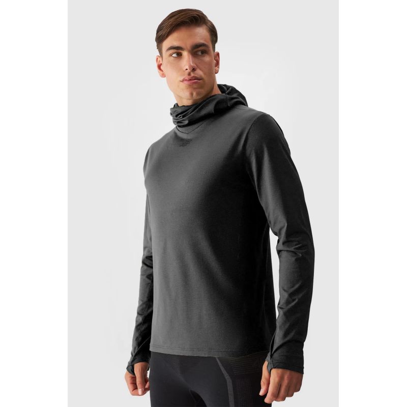Men's brushed thermal underwear (top) 4F 4FWAW24UBRUM077-20S