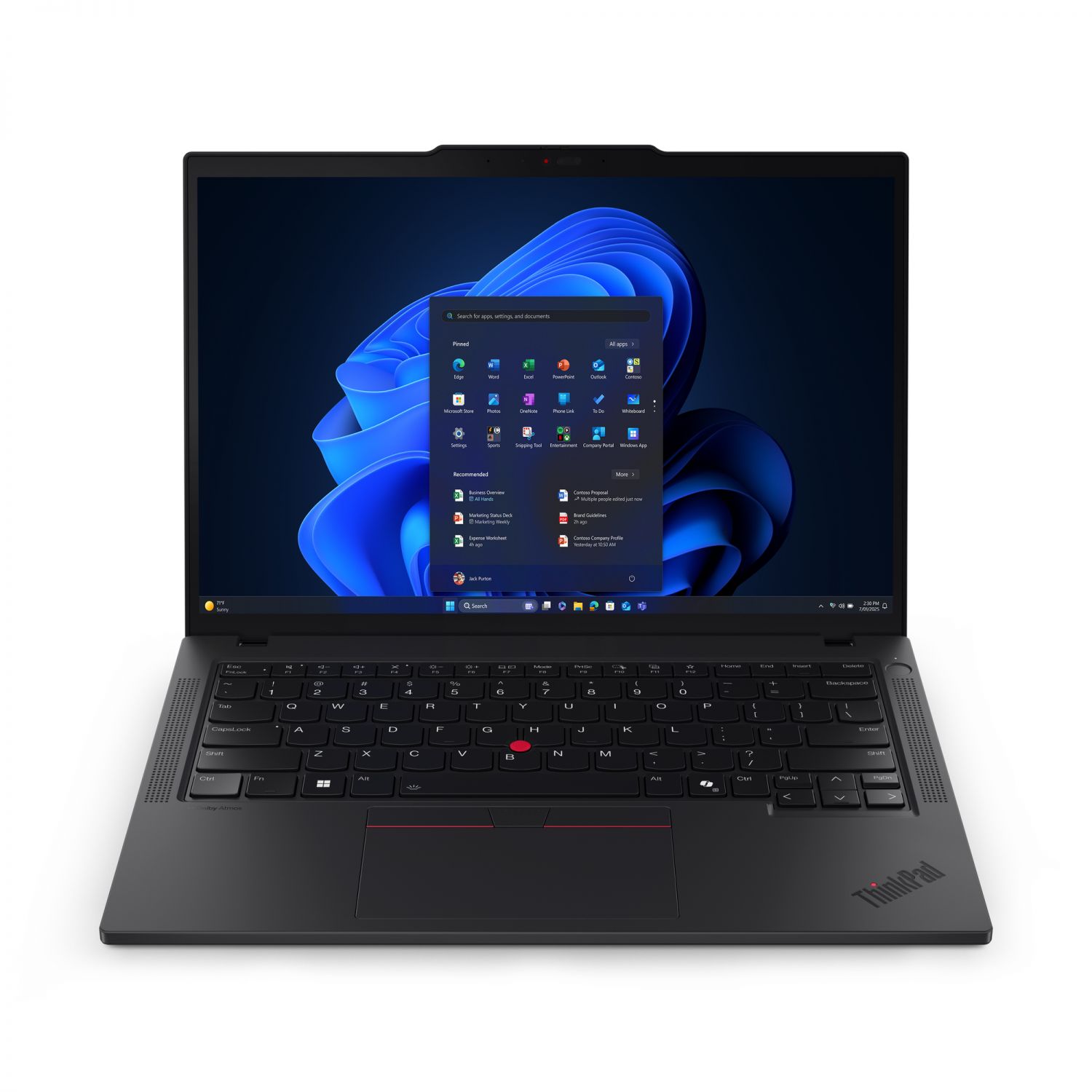 Lenovo ThinkPad T14 Gen 6 Core™ Ultra 5 235U 512GB SSD 16GB 14 (1920x1200) TOUCHSCREEN WIN11 Pro BLACK Backlit Keyboard FP Reader 1-year on-site warranty