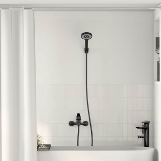 Dušipea Komplekt Must G 1 / 2 tolli