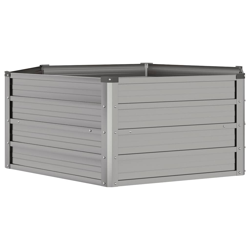 Клумба из кортеновской стали, ржавчина, 129 x 129 x 45 см