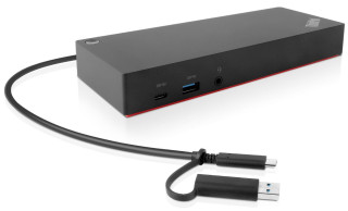 ThinkPad Hybrid USB A/C Dock 2xDisplayPort, 2xHDMI, 2x3840x2160-60Hz, 1Gbit LAN, 1xUSB-C Front 5xUSB-A 2xUSB2.0 3xUSB3.0 (EU)