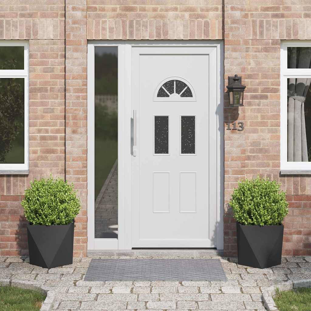 Taimekast 2 pcs Must 40 x 40 x 40 cm Teras