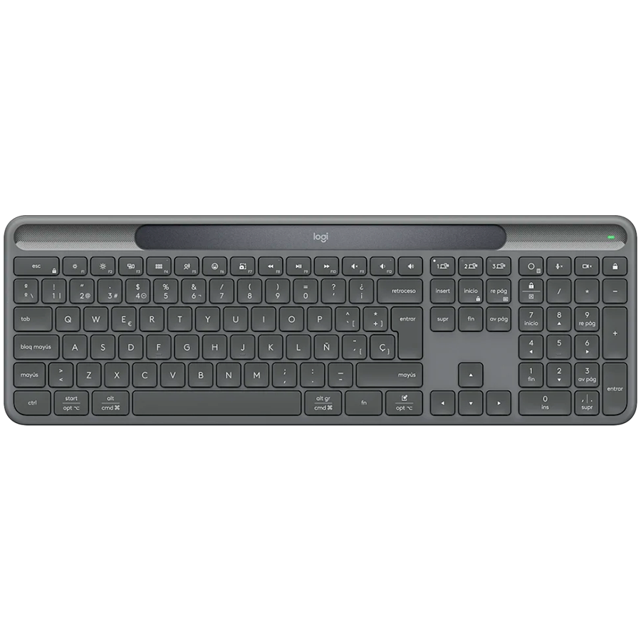 LOGITECH Slim Solar+ for Business - GRAPHITE - US INT'L - 2.4GHZ/BT - INTNL-973 - UNIV