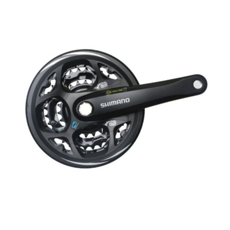 SHIMANO FCM311 crankset 48x38x28 black