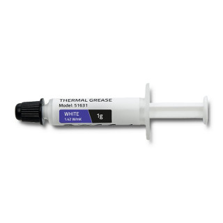 Qoltec Thermal grease 1.42 W/m-K | 1g | White