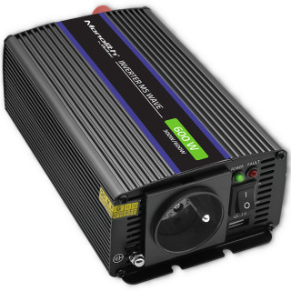 Qoltec Monolith voltage converter 600 MS Wave | 12V to 230V | 300/600W| USB