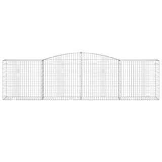 Габионный короб дугообразной формы, 400x50x100/120 см, оцинкованная сталь