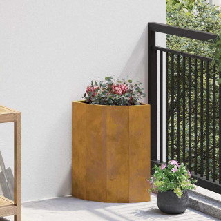 Nurgapott Rooste 30 x 30 x 50 cm Kulunud teras