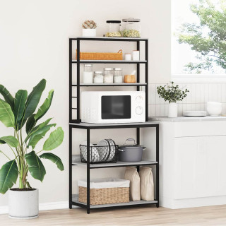 Köögiriiul Hall Sonoma 80 x 40 x 168 cm Tehispuit