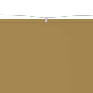 Вертикальный навес, бежевый, 100 x 1200 см, ткань Оксфорд