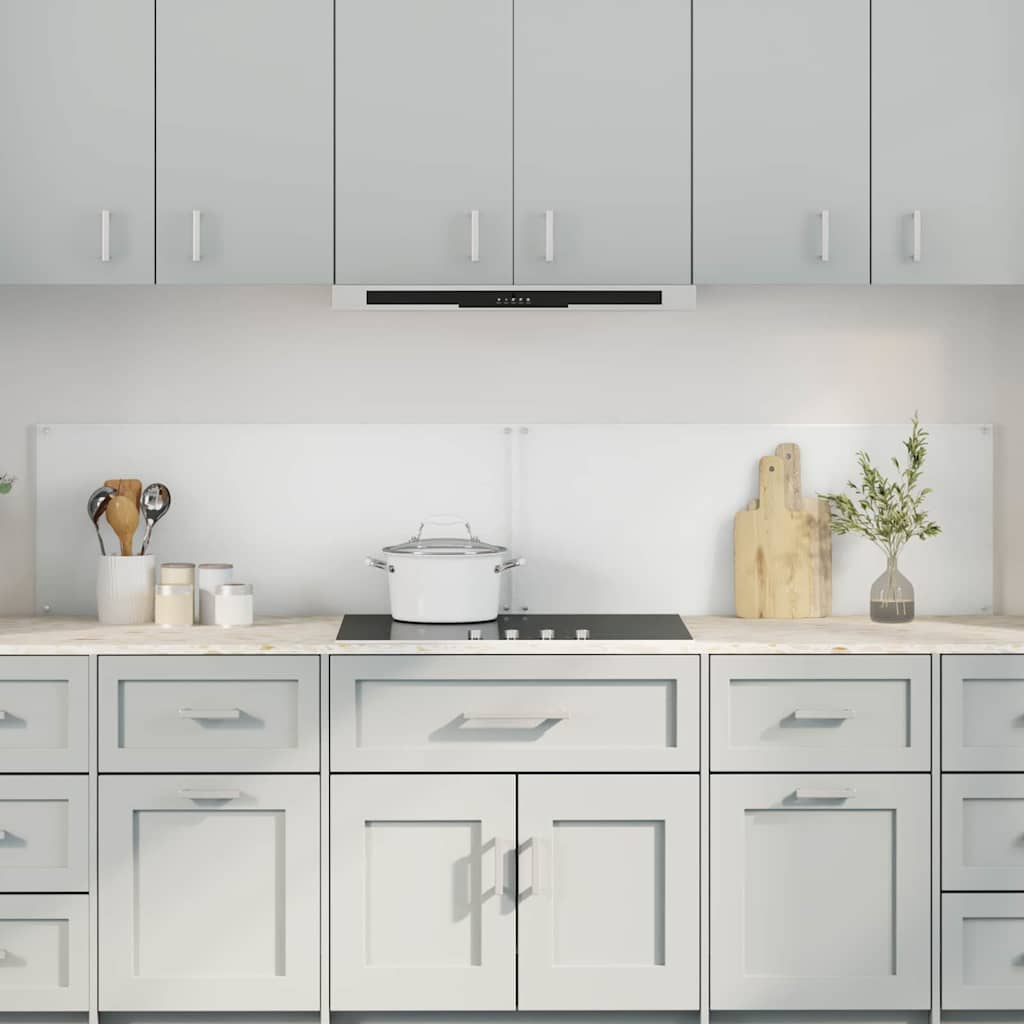 Kögi Splashback 2 pcs Läbipaistev 100 x 40 cm karastatud klaas