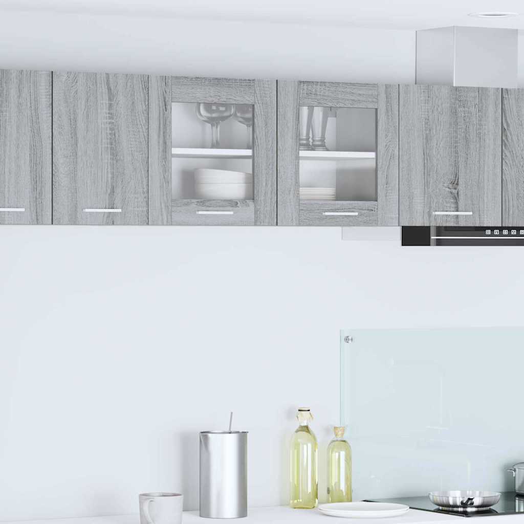 Seinakapp Riga Hall Sonoma ja valge 80 x 31 x 40 cm Tehispuit