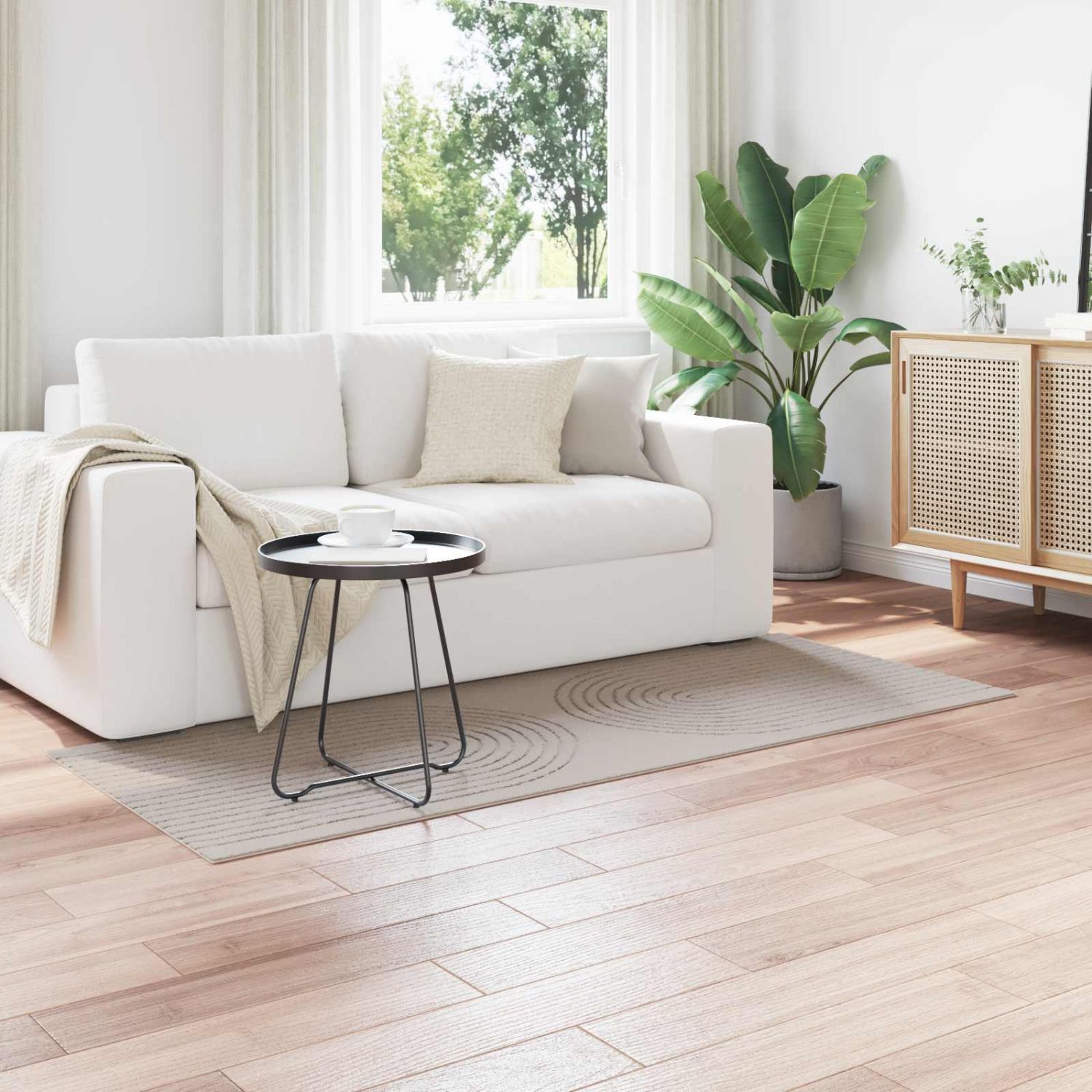 Alavaibad Ristkülik cream 200 x 80 cm