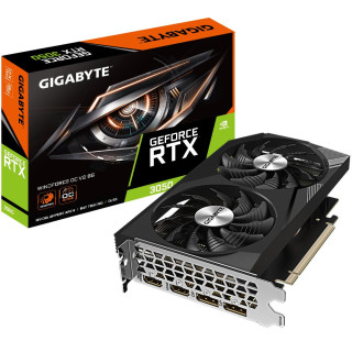 Видеокарта GIGABYTE NVIDIA GeForce RTX 3050 WINDFORCE OC 8GB