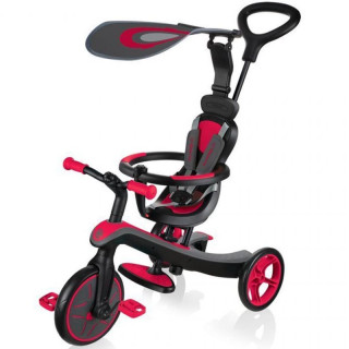 Globber New Red Explorer Trike 4in1 632-102-2