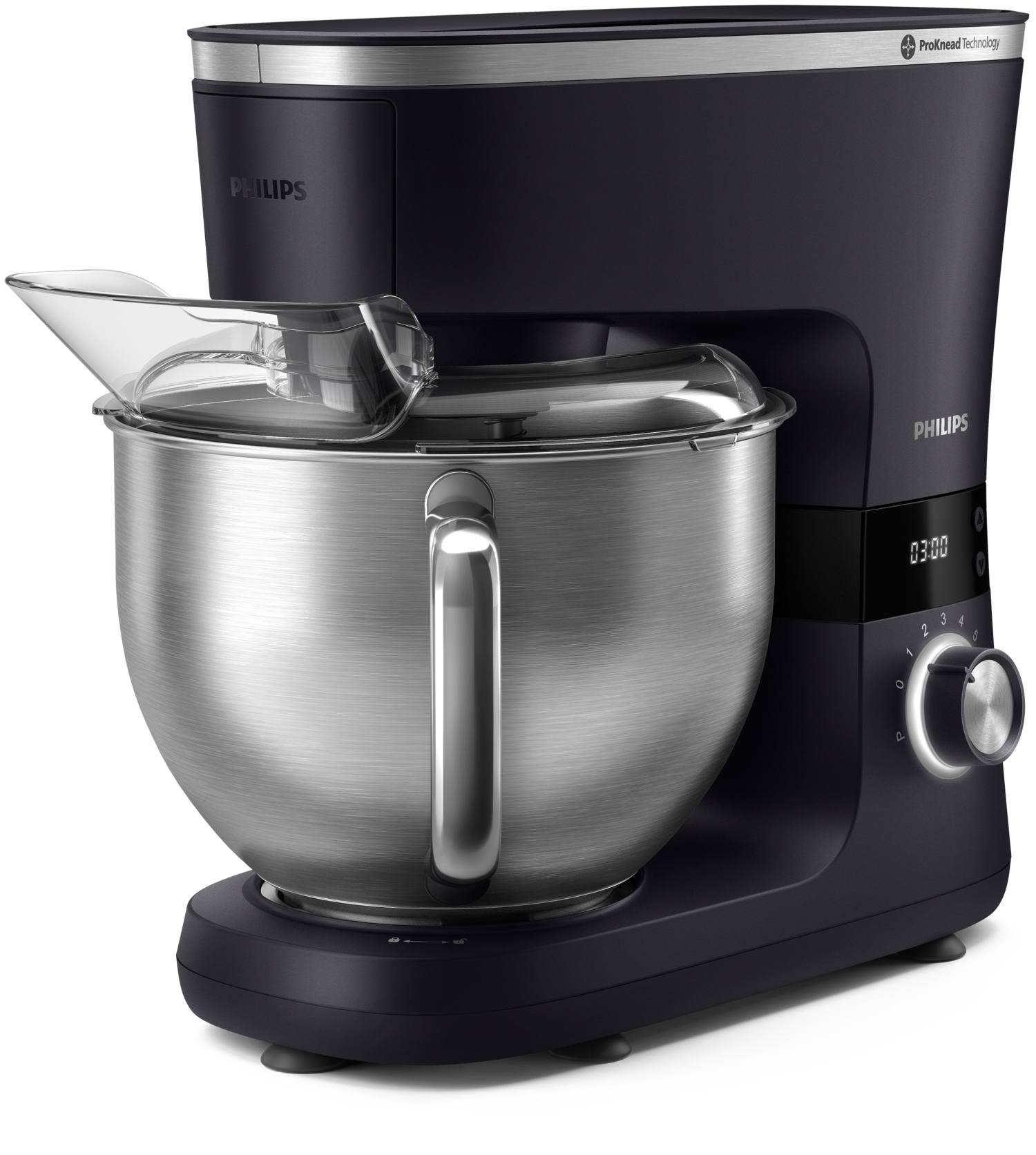 Philips Series 7000 Kitchen Machine HR7962/01, 5.5L Bowl, 8 speed settings, 1000W