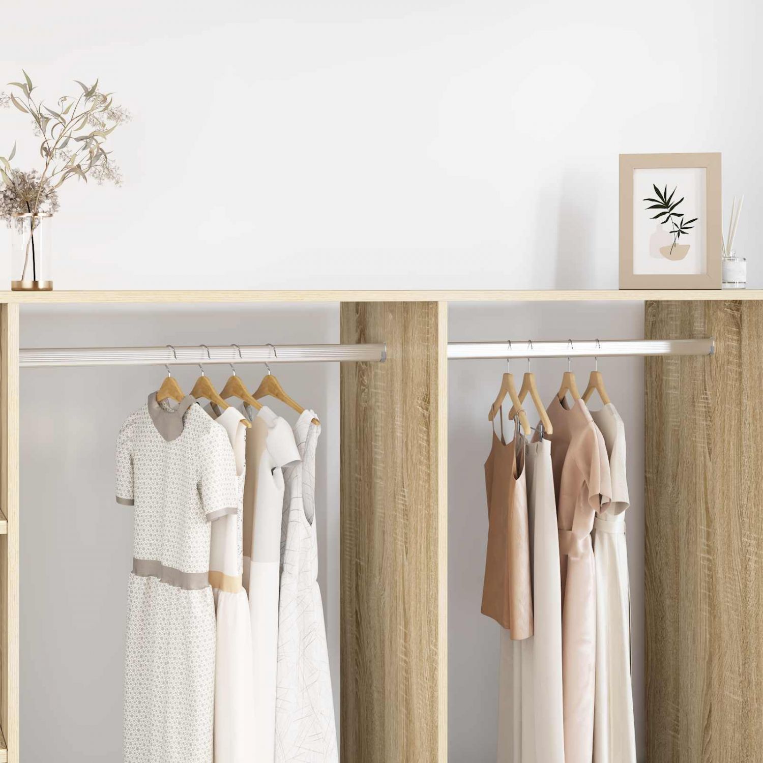 Kapi vars 2 pcs Hõbedane 764 x 15 x 29 mm Alumiiniumisulamist