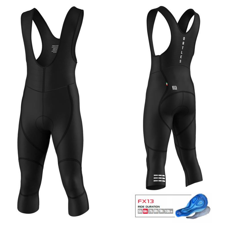 Biemme 3/4 ORTLES shorts black XXL