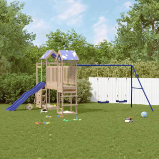 õue mänguväljak, männipuit