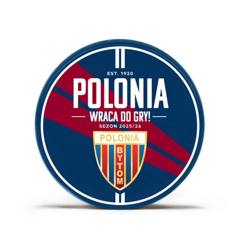 Hockey puck Polonia Bytom Back to the Game BLU Ltd SREBKR-POWRB