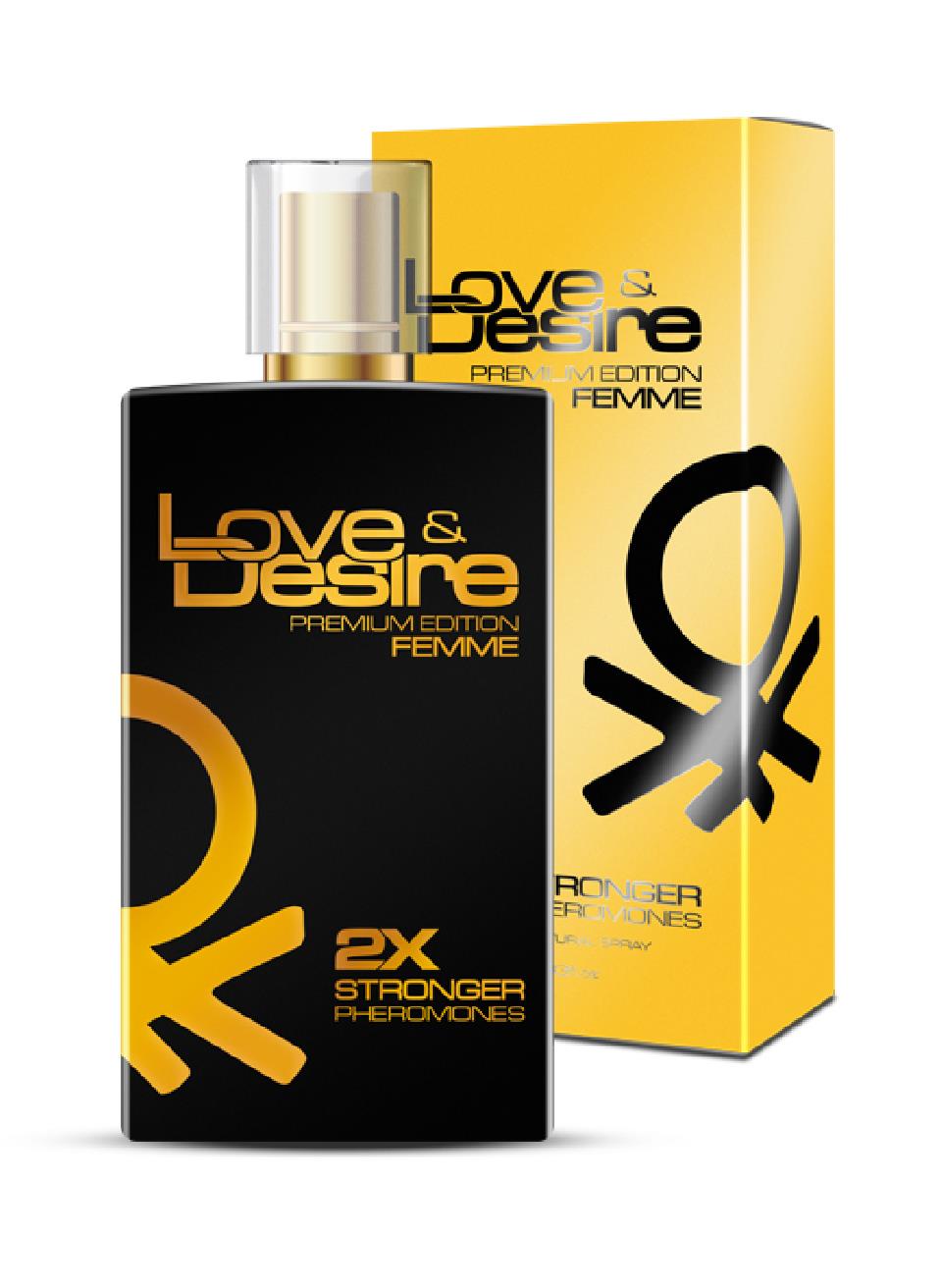 Luksuslik feromoonparfüüm naistele Love Desire GOLD