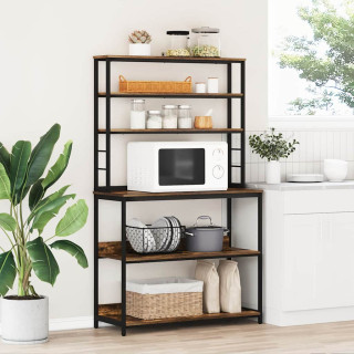 Köögiriiul Suitsetatud tamm 100 x 40 x 168 cm Tehispuit