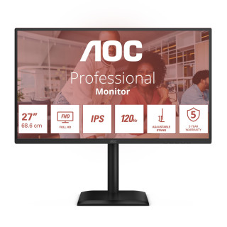 LCD Monitor|AOC|27 |1920 x 1080 pixels|Full HD|Native aspect ratio 16:9|LED|Flat|27E4U