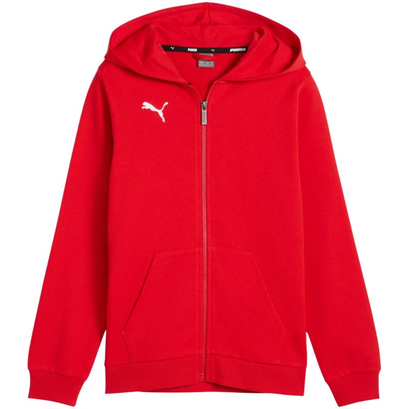 Puma teamGoal Casuals Hooded kids' sweatshirt red 658596 01