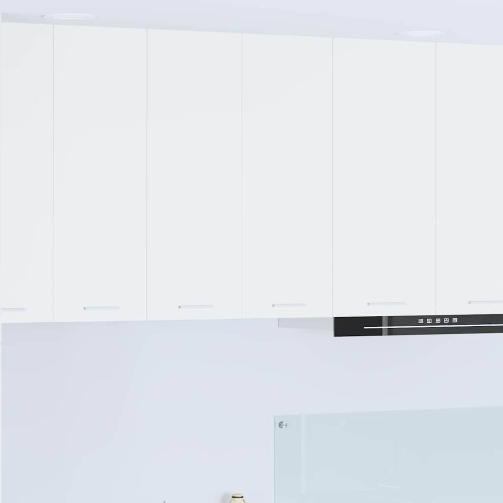 Seinakapp riiuliga uksega Riga Valge 60 x 31 x 80 cm Tehispuit