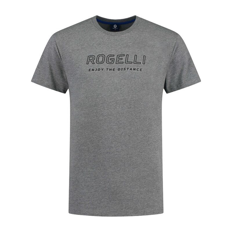 Rogelli men's t-shirt LOGO gray 2XL