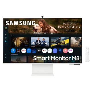 LCD Monitor|SAMSUNG|LS32FM801UUXDU|32|Smart/4K|Panel VA|3840x2160|16:9|60 Hz|4 ms|Colour White|LS32FM801UUXDU