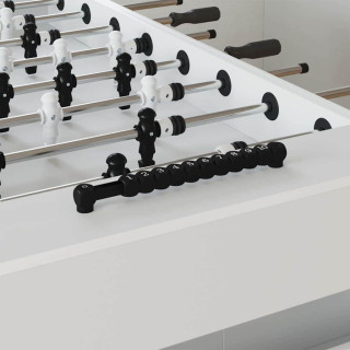 Jalgpallilaud 2 pcs Must 30 x 2,2 x 2,9 cm Plastmass