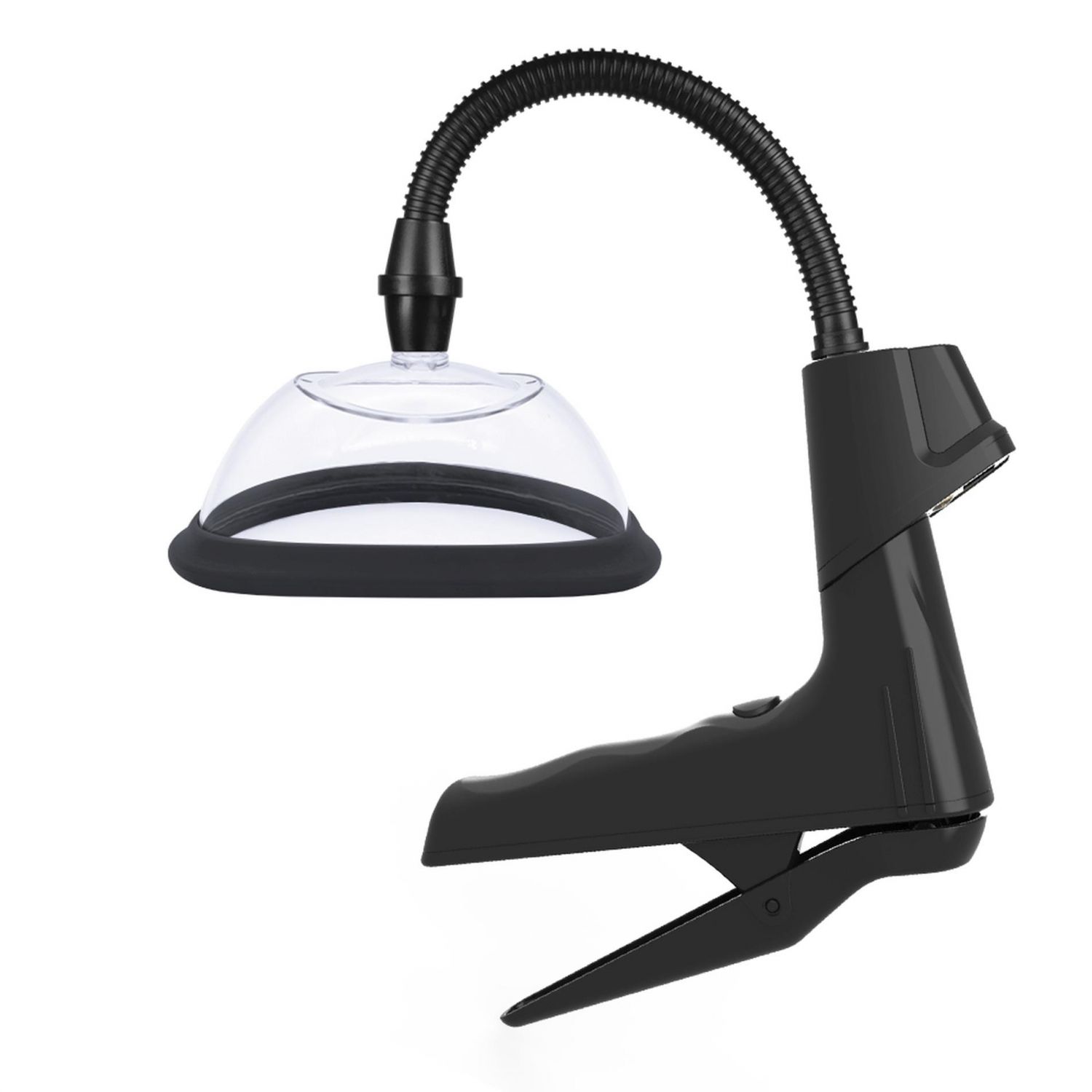 Мануальная вакуумная помпа для клитора с цифровым дисплеем