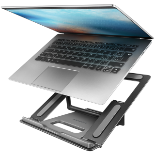 Axagon STND-L NOTEBOOK STANDAluminum stand for 10“ – 16“ notebooks. Four adjustable positions.