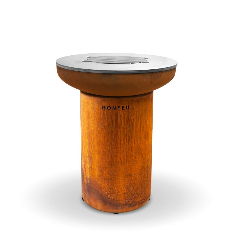 Bonfeu Bonbiza 8001R rusty fire pit grill