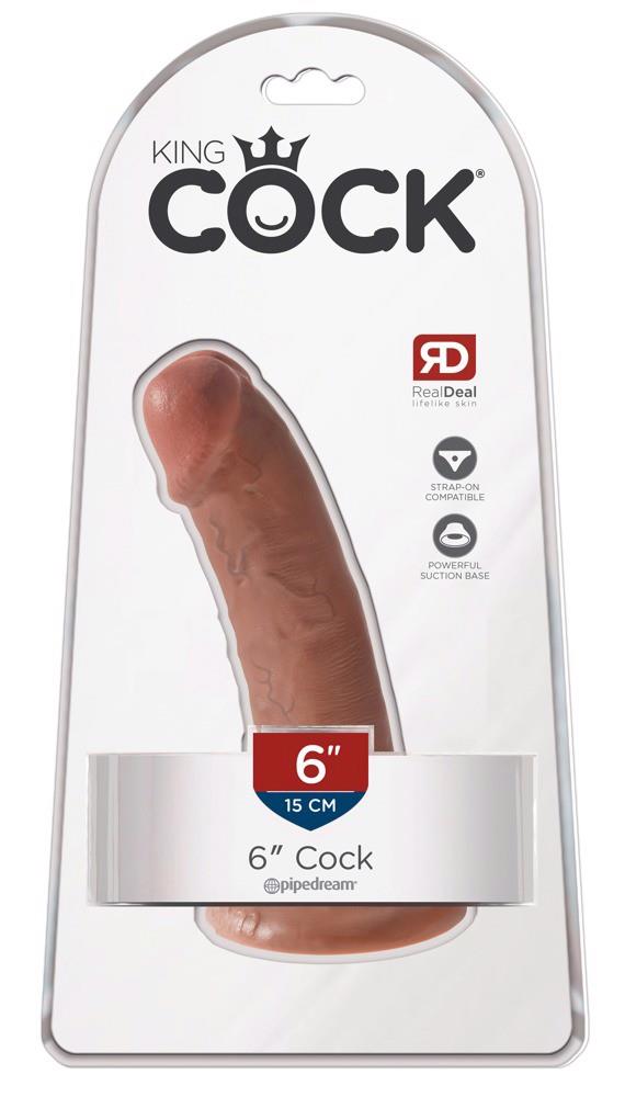 Дилдо King Cock 6 Cock-Tan