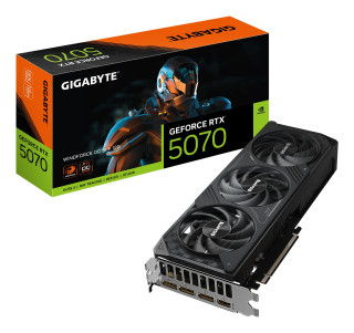 Видеокарта GIGABYTE NVIDIA GeForce RTX 5070 12 ГБ GDDR7 GV-N5070WF3OC-12GD