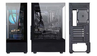 Case|GOLDEN TIGER|Raider DK-6|MidiTower|Case product features Transparent panel|Not included|Colour Black|RAIDERDK6
