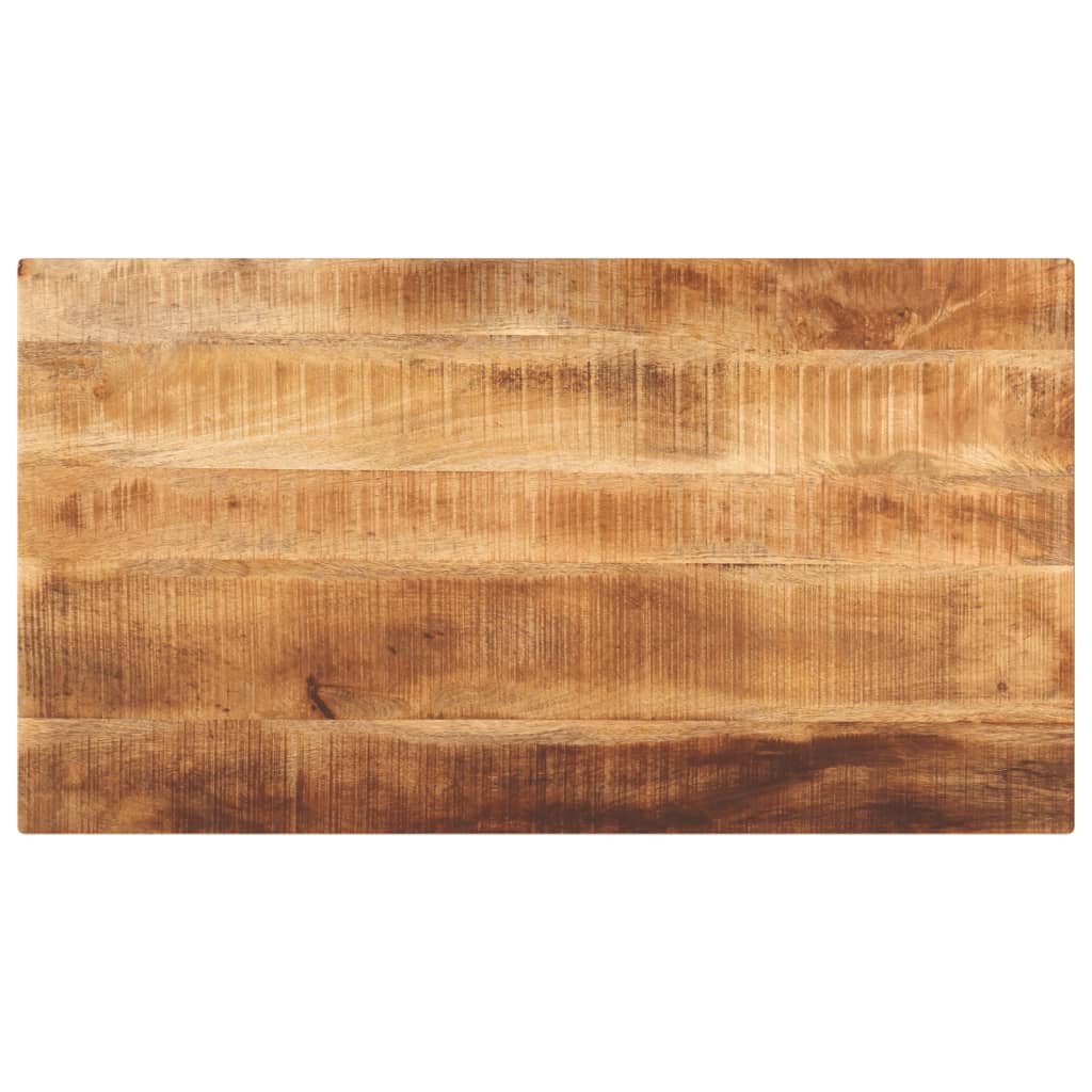 lauaplaat, 100x60x2,5 cm, ristkülik, töötlemata mangopuit
