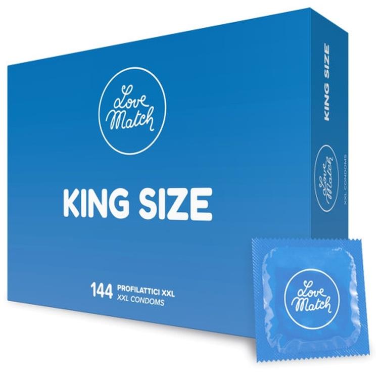 Презервативы Love Match King Size XXL - 144 штуки