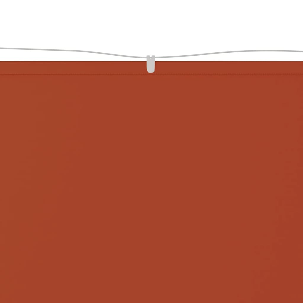 vertikaalne varikatus terrakota 100x800 cm Oxfordi kangas