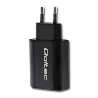 Qoltec Charger | Qualcomm Quick Charge 3.0 | 18W | 5V | 3A | USB