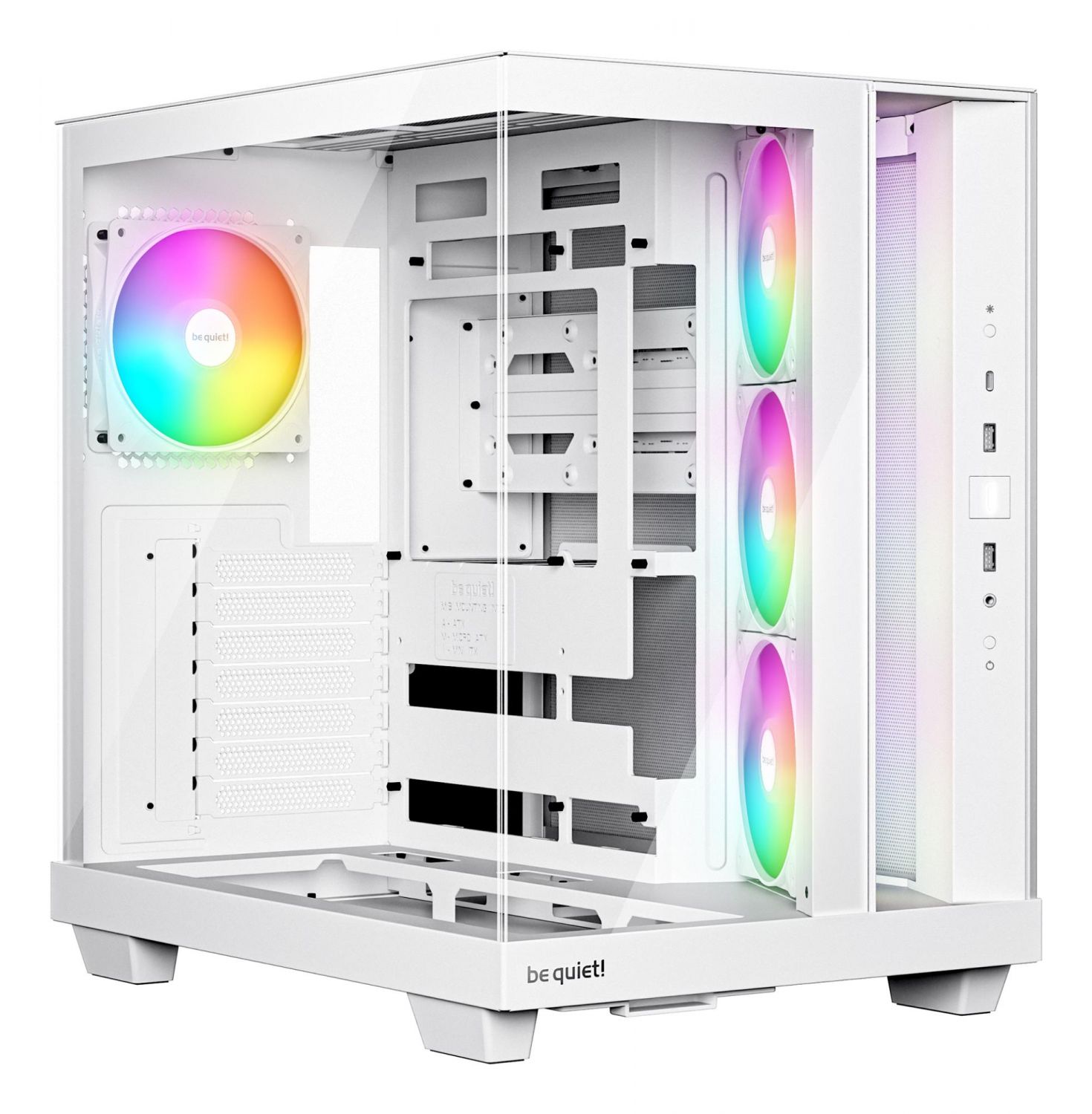 Case|BE QUIET|ATX/micro ATX/Mini-ITX|White|Midi Tower|PC|BGW86