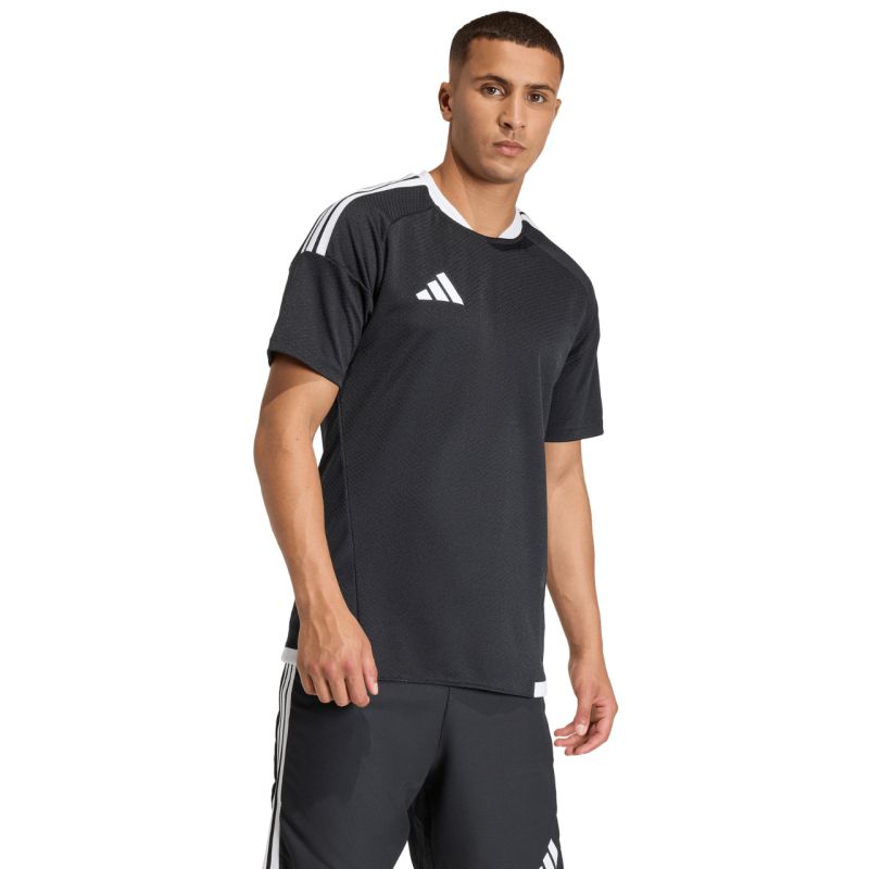 Men's adidas Tiro 26 Competition Match Jersey Black and White KA6169