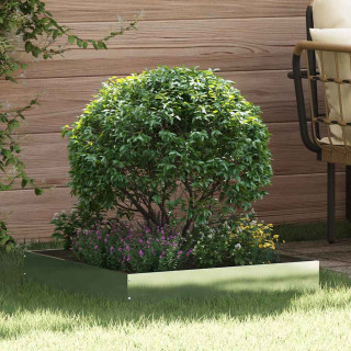 Murupiire 6 pcs Hõbedane 60 x 60 x 13 cm Roostevaba teras