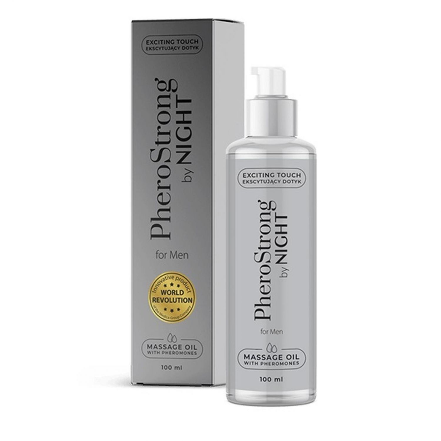 PheroStrong By Night for Men massaažiõli 100 ml