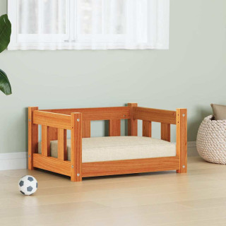 Koeravoodi ladustamisega Vahapruun 55 x 45 x 28 cm Tahke mänd