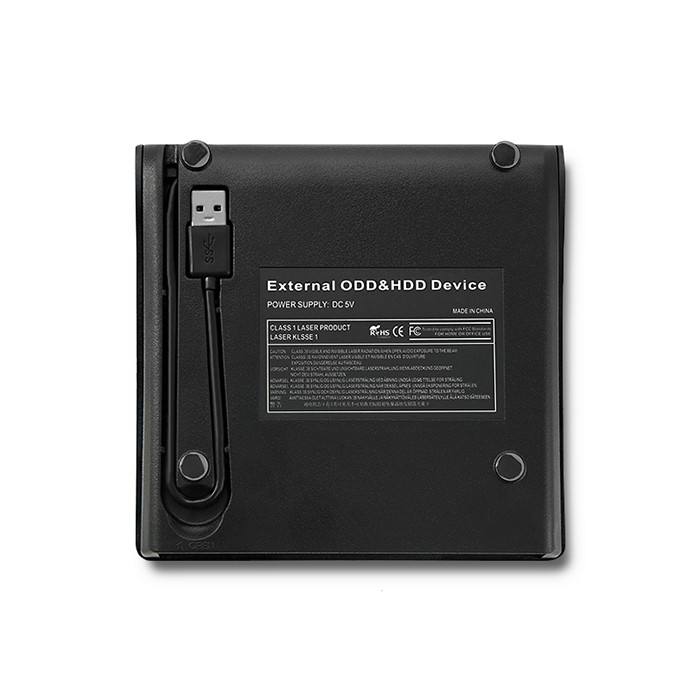 Qoltec External USB 3.0 12.7mm SATA Optical Drive Case